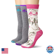 Realtree Women's Wool Socks Gift Box - Medium US Shoe Size 6-9 - $38.42