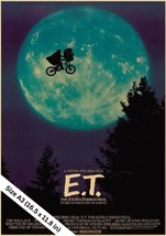 E.T. The Extra-Terrestrial 1982 Movie Poster 16.5&quot;x11.8&quot; Kraft Paper - £8.70 GBP