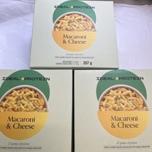 3 boxes Ideal Protein Macaroni &amp; Cheese  7 Packets per box - £88.54 GBP