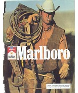 1978 Marlboro cigarettes Print Ad Cowboy Lasso Rope Hat Gloves 8.5&quot; x 11&quot; - €17,41 EUR