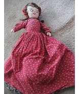 Folk Vintage 3 in 1 Doll Little Red Riding Hood Wolf Grandma Plush 14 in... - $24.52