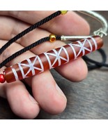 Rare Pattern Taiwanese South East Asian Etched Agate bead - $1,398.90 MXN