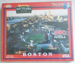 Sealed Fenway Park Boston 550 pc Jigsaw Puzzle NEW White Mountain Made in USA - £13.38 GBP