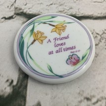 ‘A Friend Loves At All Times’ - Proverbs 17:17 Refrigerator Magnet Colle... - £6.18 GBP