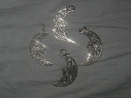 Wholesale Lot 4 Celtic Dragon Moon Knot Irish Ireland Pewter Charms Pendants - £18.69 GBP
