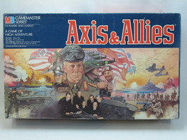 AXIS and ALLIES 1987 WWII Board Game Milton Bradley 100% Complete Excell... - $72.55