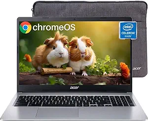 2023 Newest Chromebook 315 Laptop, 15.6&quot; Hd Display, Intel Celeron N4020... - $346.99