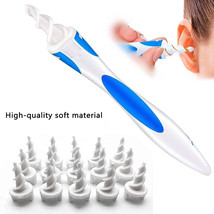Spiral Silicone Earwax Remover, Ear Cleaner Wax Remover Tool 16 Replacem... - £5.90 GBP