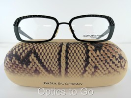 Dana Buchman Florence (Bk) Black 50-16-135 Eyeglass Frames Eyewear - £30.02 GBP
