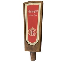 Rheingold Beer Tap 8 1/4”x 3” Signage On Both Sides Faux Wood - £17.17 GBP