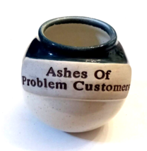Tumbleweed Pottery Ashes Of Problem Customers Office Desk Jar Pencil Pen Holder - £12.64 GBP