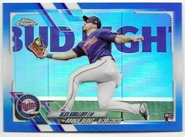 2021 Topps Chrome Update Alex Kirilloff RC Blue Refractor /199 Rookie Tw... - $7.85