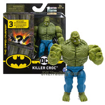 Year 2020 DC Comics The Caped Crusader 4.5&quot; Figure KILLER CROC 20124573 - $29.99