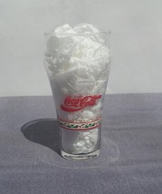 Retro Santa Coca-Cola Glass - Perfect Condition -- Great Collectible !!! - £15.93 GBP