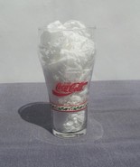 Retro Santa Coca-Cola Glass - Perfect Condition -- Great Collectible !!! - £15.71 GBP