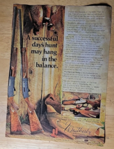 Vintage Ad Weatherby Shotgun &#39;A Successful Day&#39;s Hunting May Hang ..&#39; 19... - £6.75 GBP