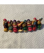 Vintage Peruvian Artisan Handcrafted Multicolor Dancers Hair Clip Barrette - £14.81 GBP