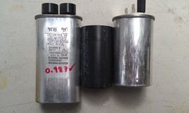 7DD80 ASSORTED CAPACITORS: 250V/40MF/40.0, 2100V/0.97MF/0.987, ??/??/?? VGC - £14.63 GBP