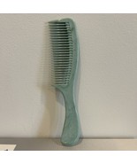 Clinique Vtg Hair Comb Sage Green Widetooth Rigid Detangling With Handle... - $33.85 CAD