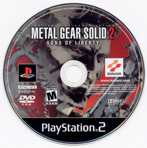 Metal Gear Solid 2: Sons of Liberty Sony PlayStation 2 Video Game DISC ONLY - $12.18