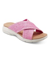 Easy Spirit Women&#39;s Taite Square Toe Casual Flat Sandals Pink Size 8.5W ... - £27.13 GBP