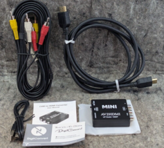 HDMI To RCA AV Adapter Converter Cable CVBS 3RCA 1080P Composite Video A... - $167.88 MXN