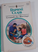 grounds for marriage by daphne clair harlequin novel fiction paperback good - $5.94