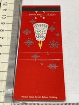 Matchbook Cover  Merry Christmas from  Red Carpet Inn  Kissimmee, FL  gmg - $12.38