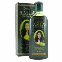 Dabur Amla Hair Oil Natural Care For Healthy &amp; Long Lasting Hair 200ml - £14.85 GBP