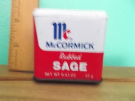 McCormick Rubbed Sage Tin 0.43 oz (12g) - £4.79 GBP