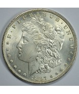 1897 P Morgan silver dollar BU detail Top 100 VAM - 6A Pitted Reverse Die Cracks - $150.00