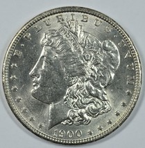 1900 P Morgan silver dollar AU details - $50.00