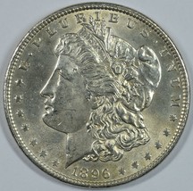 1896 P Morgan silver dollar BU details - £47.95 GBP