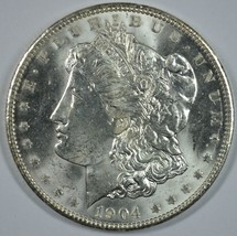 1904 O Morgan silver dollar AU details - £47.13 GBP