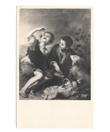Murillo Painting The Gateau Cake Eaters Children Noyer Artist Expo RPPC ... - £5.54 GBP