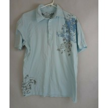 Filter Limited Edition Light Blue Short Sleeve Shirt Skulls Design Size ... - $19.39
