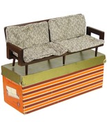 Vintage 1958 Mattel Modern Mid-Century Mod Sofa Couch Dollhouse Furnitur... - £199.88 GBP