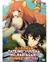 Tate no Yuusha no Nariagari (Season 1-3 VOL.1 - 50 End) Eng Dub DVD SHIP FROM US - £29.45 GBP