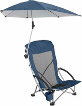 A Upf 50 Adjustable Umbrella And A Sport-Brella Beach Chair. - $79.99