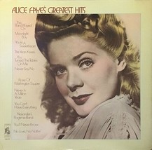 Alice Faye&#39;s Greatest Hits - Vinyl LP  - $12.80