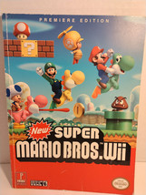 Nintendo Wii Prima New Super Mario Bros Official Strategy Game Guide - £15.67 GBP