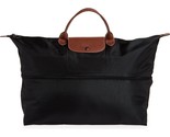 Longchamp Expandable Le Pliage Nylon Large Travel Bag Tote Bag ~NIP~ BLA... - $193.05