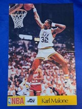 Rare Send-Away Karl Malone #32 Utah Jazz Sports Illustrated Poster - £94.20 GBP