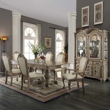 Chateau De Ville Buffet &amp; Hutch, Antique White Finish - $40,700.67 MXN