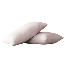Set of Two Champagne Pink Linen Pillowcases - €106,85 EUR