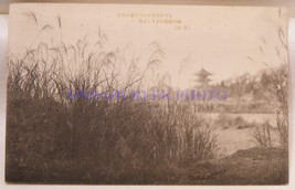 Nara Japan Temple Early Real Photo Post Card Shrine Pagoda RPPC - £7.85 GBP