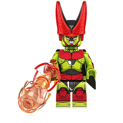 Building Cell Green and Red Dragon Ball Super Z Minifigure US Toys - £5.49 GBP