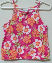 Toddler Girls Circo Multi Color Flower Tank Top Size 4T - $3.95