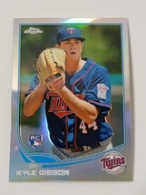 Kyle Gibson Minnesota Twins 2013 Topps Chrome Refractor Rookie Card #87 - £0.79 GBP