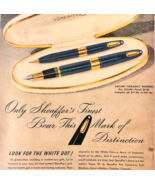 1948 Sheaffer&#39;s Pens Advertisement Valiant Tuckaway Ensemble Writing F15T1 - $459.19 MXN